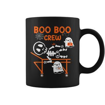 Boo Boo Crew Ghost Doctor Paramedic Emt Nurse Halloween Coffee Mug - Monsterry DE