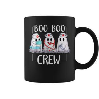 Boo Boo Crew Nurse Ghost Nursing Halloween Costume Coffee Mug - Monsterry AU