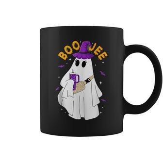 Boo Jee Boujee Halloween Cute Boo Ghost Spooky Costume Coffee Mug - Seseable