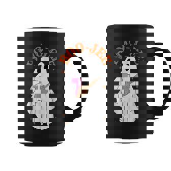 Boo Jee Cute Boo Ghost Boujee Retro Halloween Costume Coffee Mug | Mazezy