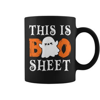 This Is Boo Sheet Ghost Halloween Costume Coffee Mug | Mazezy