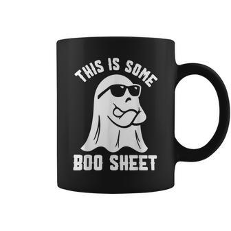 This Is Some Boo Sheet Halloween Ghost Coffee Mug - Monsterry AU