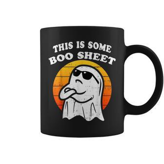 This Is Some Boo-Sheet Halloween Ghost Costume Coffee Mug | Mazezy