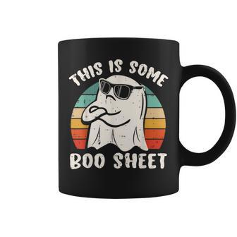 This Is Some Boo Sheet Halloween Ghost Coffee Mug - Monsterry DE