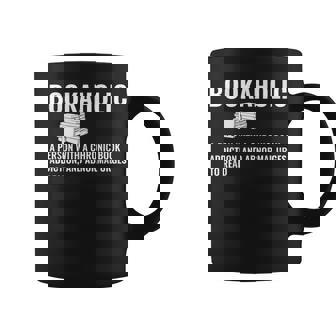 Book Lover A Person With A Chronic Book Addiction Reading Reading Funny Designs Funny Gifts Coffee Mug | Mazezy