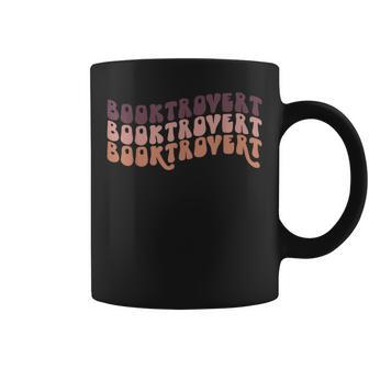 Booktrovert Funny Introvert Book Lover Bookworm Girl Coffee Mug | Mazezy