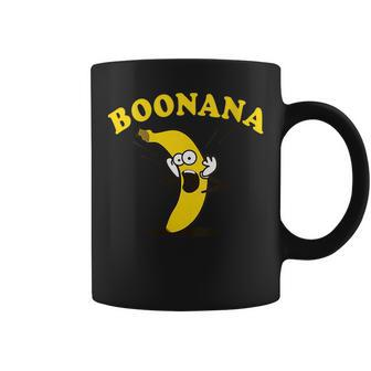 Boonana Halloween Banana Spice Boo Scare Scary Coffee Mug | Mazezy
