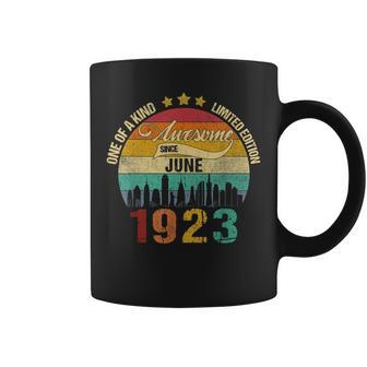 Born In June 1923 Vintage 98Th Birthday 98 Years Old Bday Coffee Mug | Mazezy