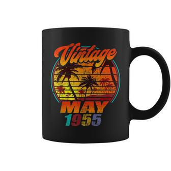 Born In May 1955 Birthday Vintage May 1955 Coffee Mug | Mazezy