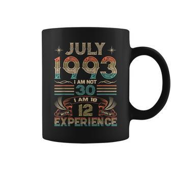 Born July 1993 30Th Birthday Made In 1993 30 Year Old Coffee Mug - Thegiftio UK