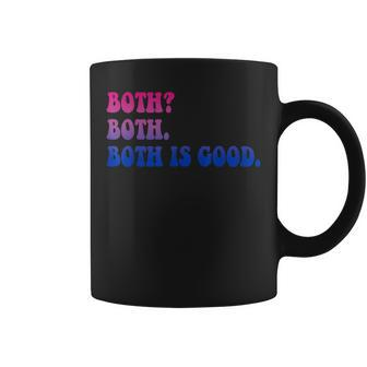 Both Both Both Is Good Bisexual Lgbt Apparel Coffee Mug | Mazezy