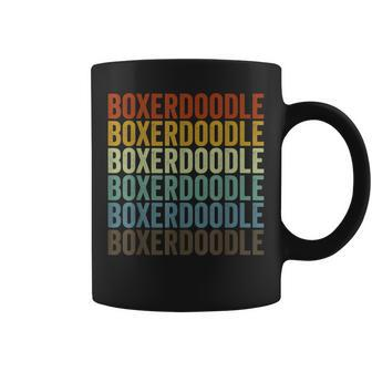 Boxerdoodle Retro Coffee Mug | Mazezy