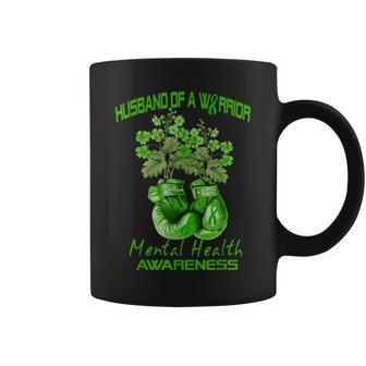 Boxing Husband Of A Warrior Mental Health Fighter Coffee Mug | Mazezy