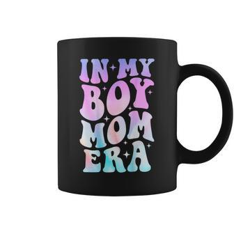 In My Boy Mom Era Groovy Coffee Mug | Mazezy CA
