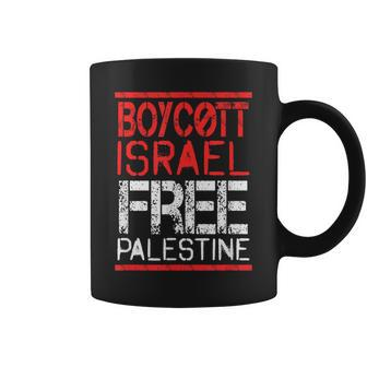 Boycott Israel Free Palestine Gaza War Awareness Quote Coffee Mug | Mazezy
