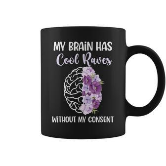 My Brain Epilepsy Awareness Epilepsy Warrior Coffee Mug - Seseable