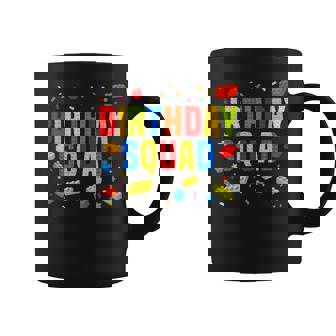 Brick Builder Blocks Master Builder Birthday Squad Coffee Mug - Monsterry
