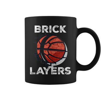 Brick Layers Basketball Basketball Funny Gifts Coffee Mug | Mazezy