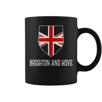 Brighton And Hove England British Union Jack Uk Coffee Mug | Mazezy
