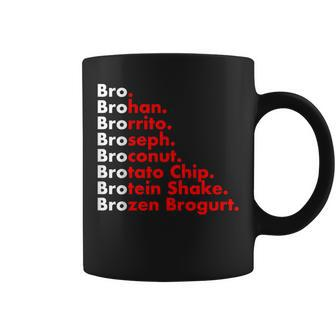 Bro Broseph Brohan Workout Weightlifting Coffee Mug | Mazezy
