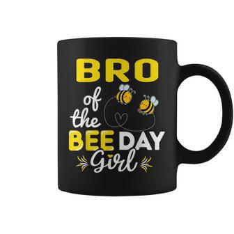 Bro Of The Bee Day Girl Family Matching Girl Birthday Coffee Mug - Seseable