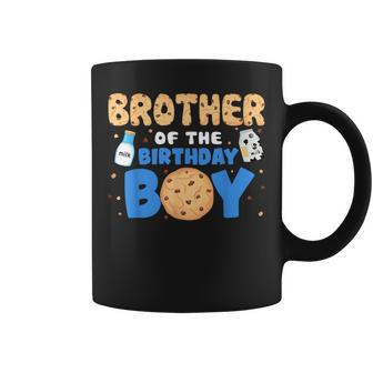 Brother Of The Birthday Boy Milk And Cookies 1St Birthday Coffee Mug - Thegiftio UK