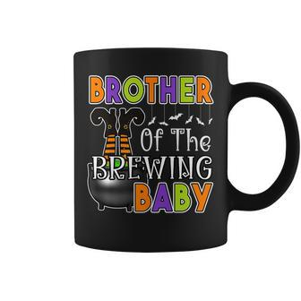 Brother Of Brewing Baby Halloween Theme Baby Shower Spooky Coffee Mug | Mazezy