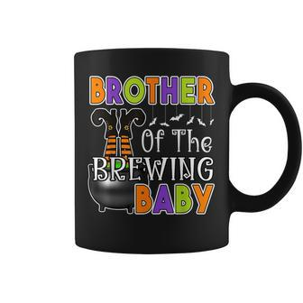 Brother Of Brewing Baby Halloween Theme Baby Shower Spooky Coffee Mug - Monsterry