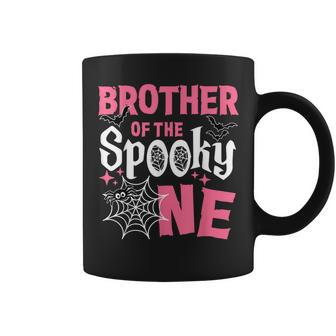 Brother Of The Spooky One Girl Halloween 1St Birthday Coffee Mug | Mazezy CA
