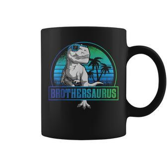 Brothersaurus T Rex Dinosaur Boy Brother Saurus Coffee Mug - Thegiftio UK