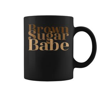 Brown Funny Sugar Babe Proud Black History Women Junenth Coffee Mug | Mazezy