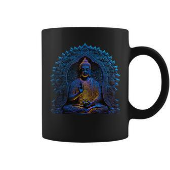 Buddha Statue Yoga Buddhist Zen Buddhism Meditation Coffee Mug | Mazezy
