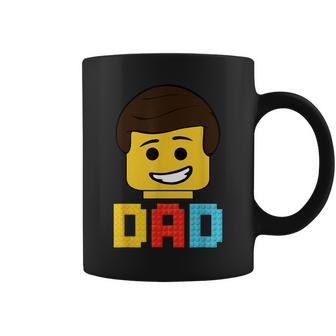 Building Bricks Blocks Dad Master Builder Family Matching Coffee Mug | Mazezy