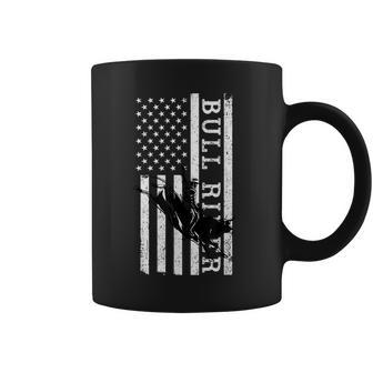 Bull Rider Bull Riding Cowboy Rodeo American Us Ranch Gift Rodeo Funny Gifts Coffee Mug | Mazezy