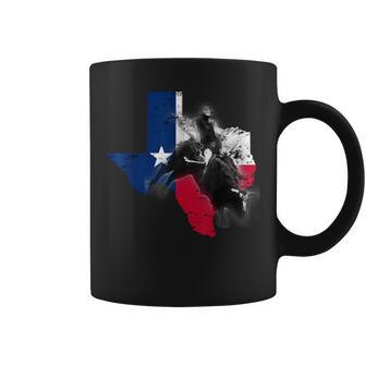 Bull-Riding For Men Texas Ranch Rider Cowboy Texan Lone Star Texas Funny Designs Gifts And Merchandise Funny Gifts Coffee Mug | Mazezy