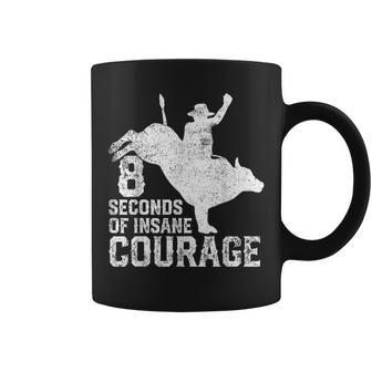 Bull Riding Bull Rider Cowboy Coffee Mug - Seseable