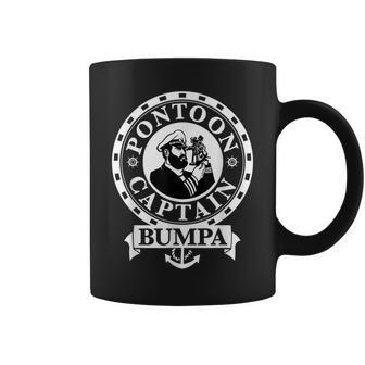 Bumpa Pontoon Captain Funny Pleasure Boat Lake Gift Coffee Mug | Mazezy