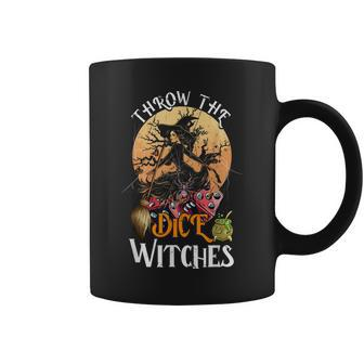 Bunco Throw The Dice Witches Bunco Game Lover Halloween Coffee Mug - Thegiftio UK