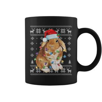 Bunny Rabbit Christmas Ugly Sweater Xmas Tree Decor Coffee Mug | Mazezy