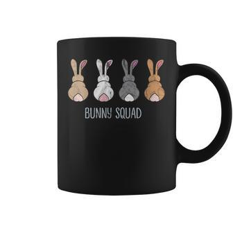 Bunny Squad Funny Ironic Pet Rabbits Team Coffee Mug | Mazezy