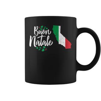Buon Natale California Italian Christmas Pride Coffee Mug | Mazezy