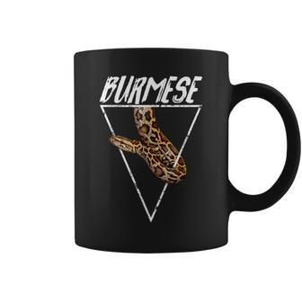 Burmese Python Owner Geometric Coffee Mug | Mazezy