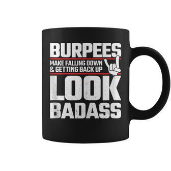 Burpees Meme - Fitness Quote - Exercise Joke - Funny Workout Coffee Mug | Mazezy