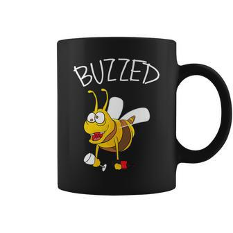 Buzzed Bee Buzzed Wine Drinking Beekeeper Coffee Mug | Mazezy