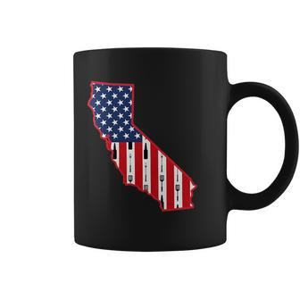 California Usa Fourth July 4Th Fathers Day Bbq Beer Summer Beer Funny Gifts Coffee Mug | Mazezy