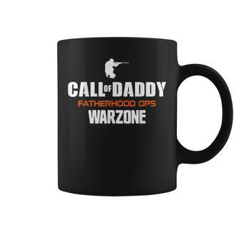 Call Of Daddy Fatherhood Ops Warzone Army Fathers Day Coffee Mug | Mazezy