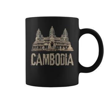 Cambodia Angkor Wat Khmer Historical Temple Coffee Mug | Mazezy CA