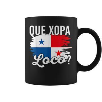 Camiseta Panama Panamanian Flag Dna Panameño Que Xopa Coffee Mug | Mazezy