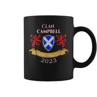 Campbell Family Christmas 2023 Scottish Clan Coffee Mug | Mazezy