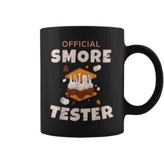 Camping Crew Official Smore Tester Marshmallows Smores Coffee Mug | Mazezy